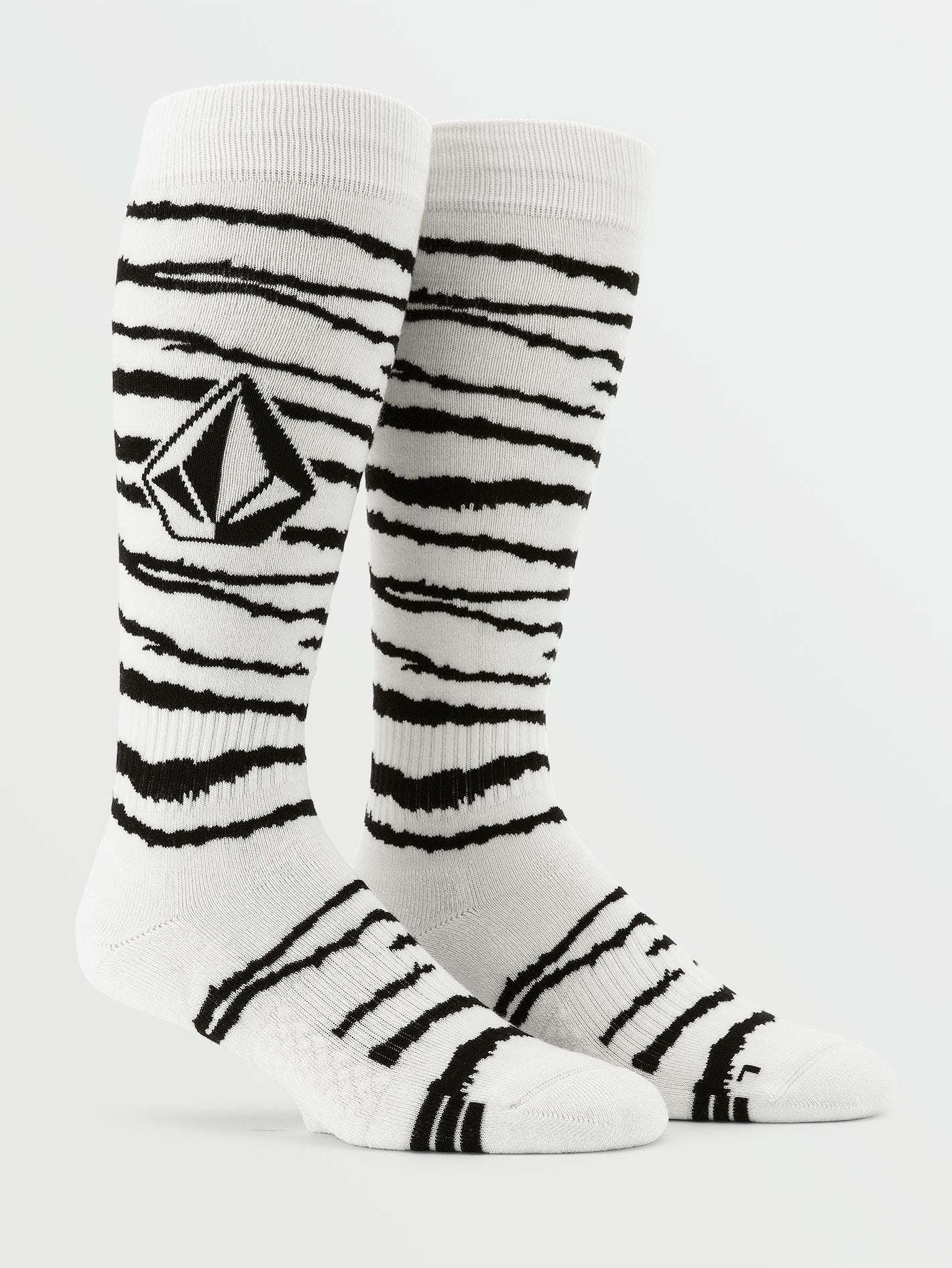 Lodge Socken - Weißer Tiger