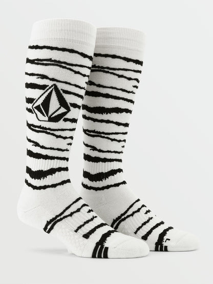Lodge Socken - Weißer Tiger