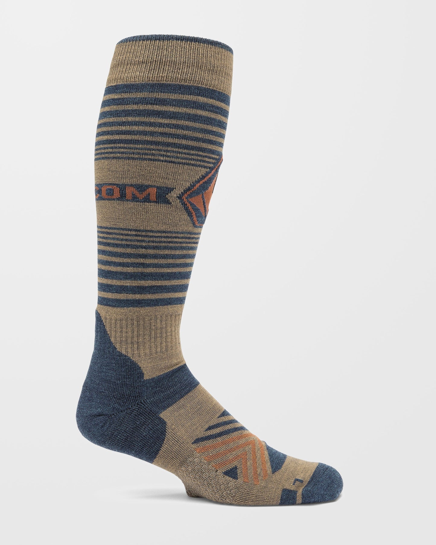 Horizon Over-the-Counter-Socken aus Wollmischung - Kastanienbraun
