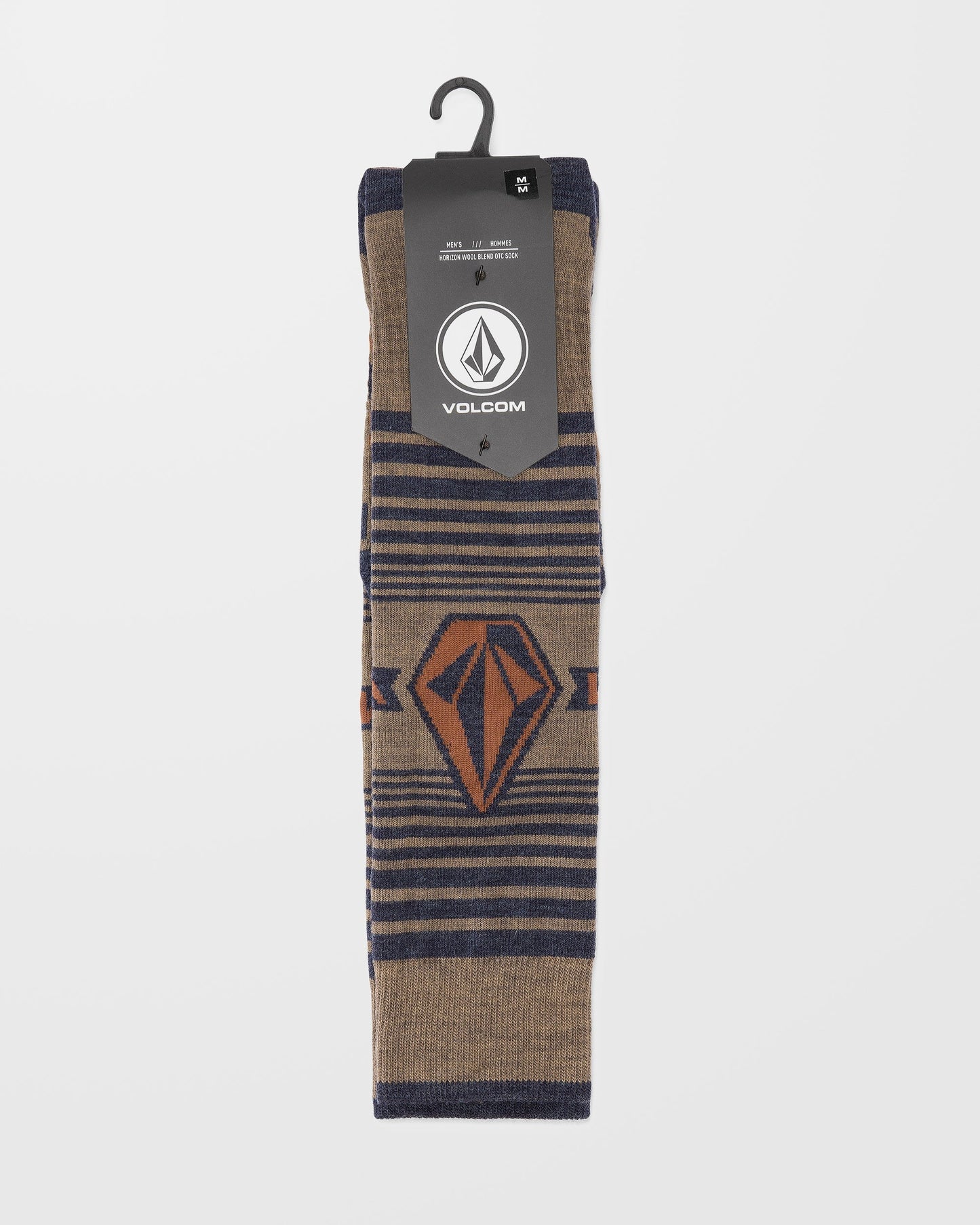 Horizon Over-the-Counter-Socken aus Wollmischung - Kastanienbraun