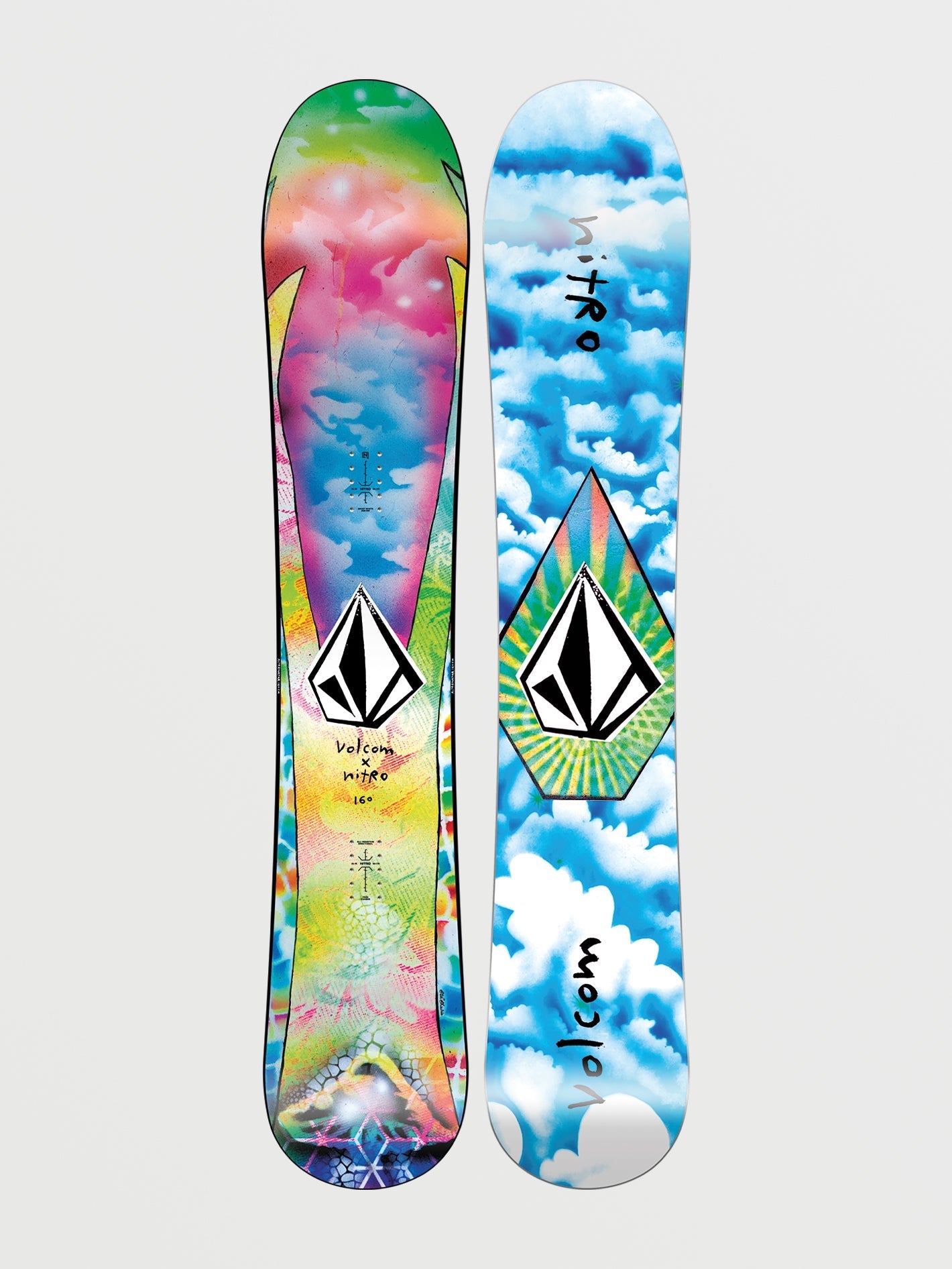 Snowboard Alternator X Volcom (157 cm) - SCHWARZ