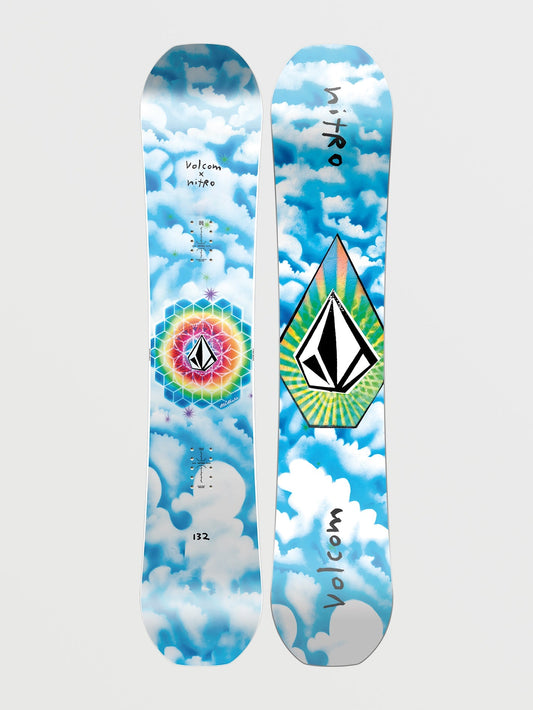 Ripper Youth X Volcom Snowboard (132 cm) - SCHWARZ - (Kinder)