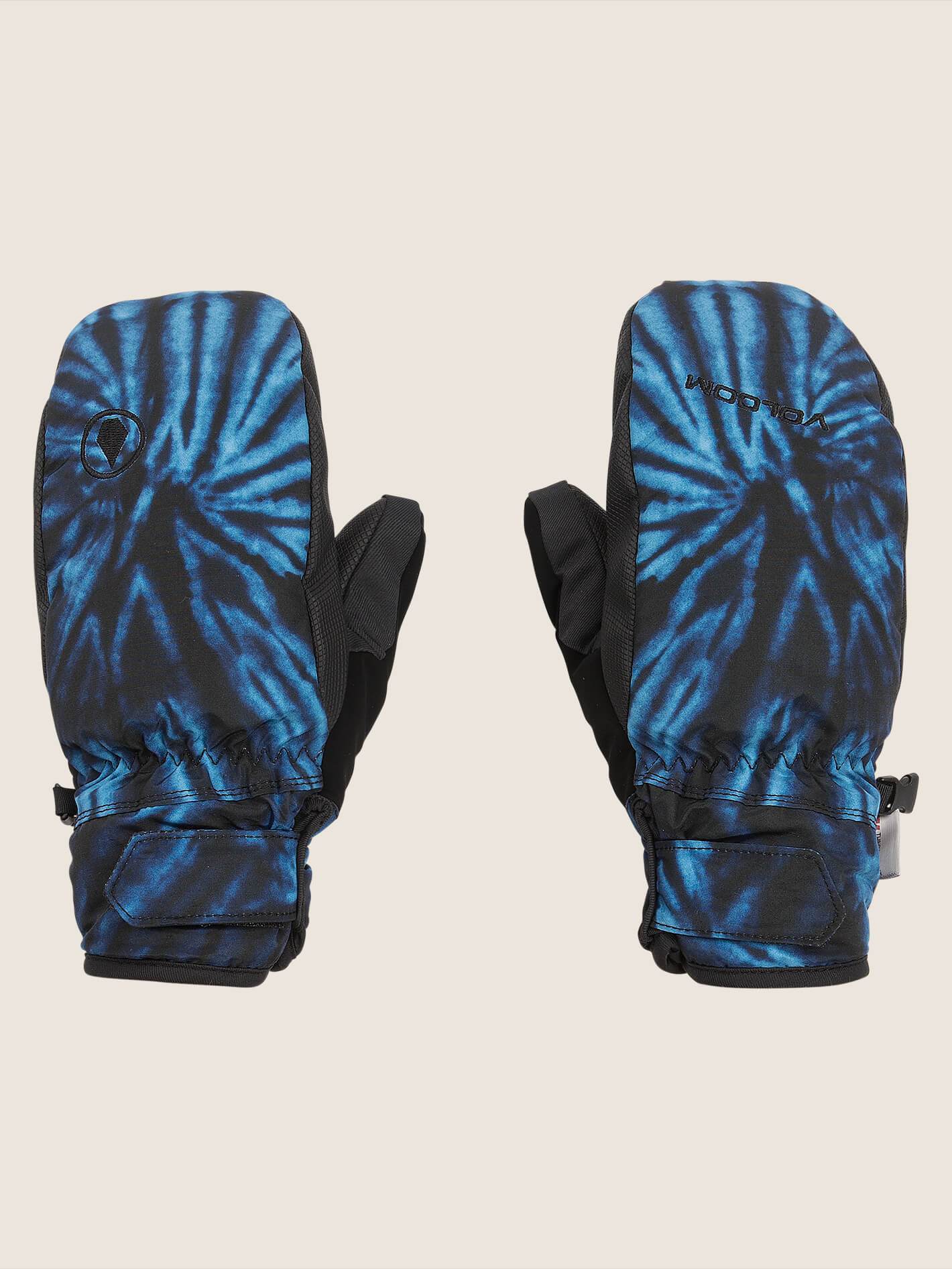Nyle Mittens - Blue Tie-Dye