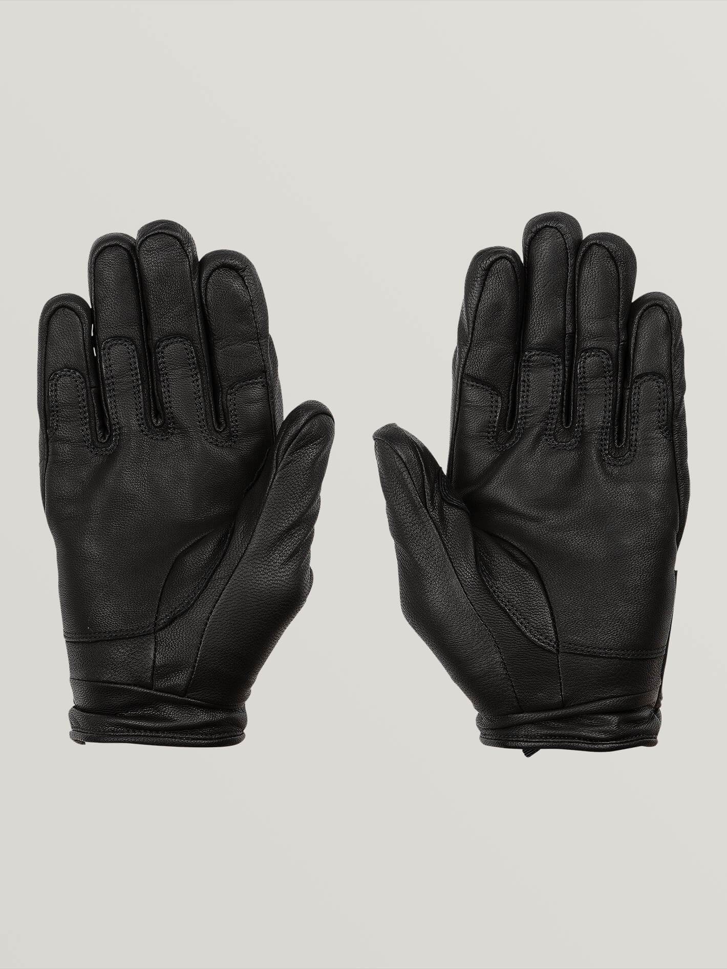 Gants De Cuir Crail - BLACK