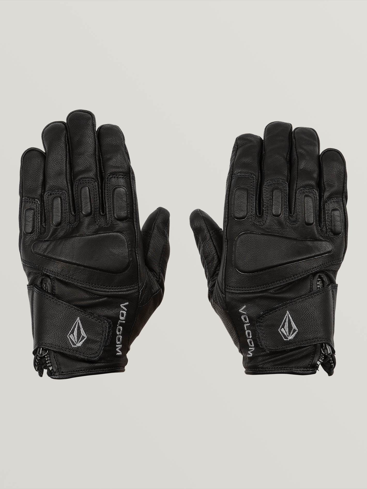 Gants De Cuir Crail - BLACK