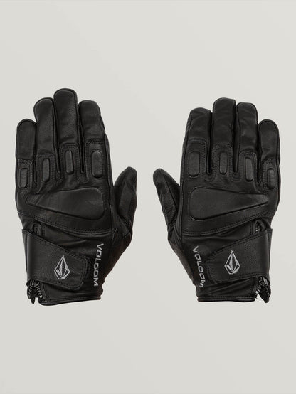 Gants De Cuir Crail - BLACK