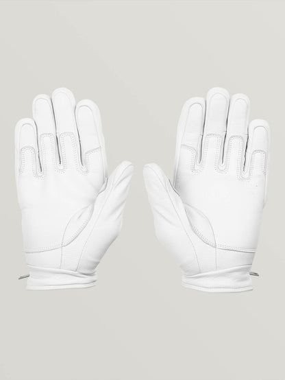Crail Leather Gloves - WHITE
