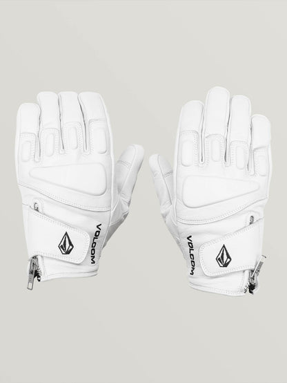 Crail Leather Gloves - WHITE