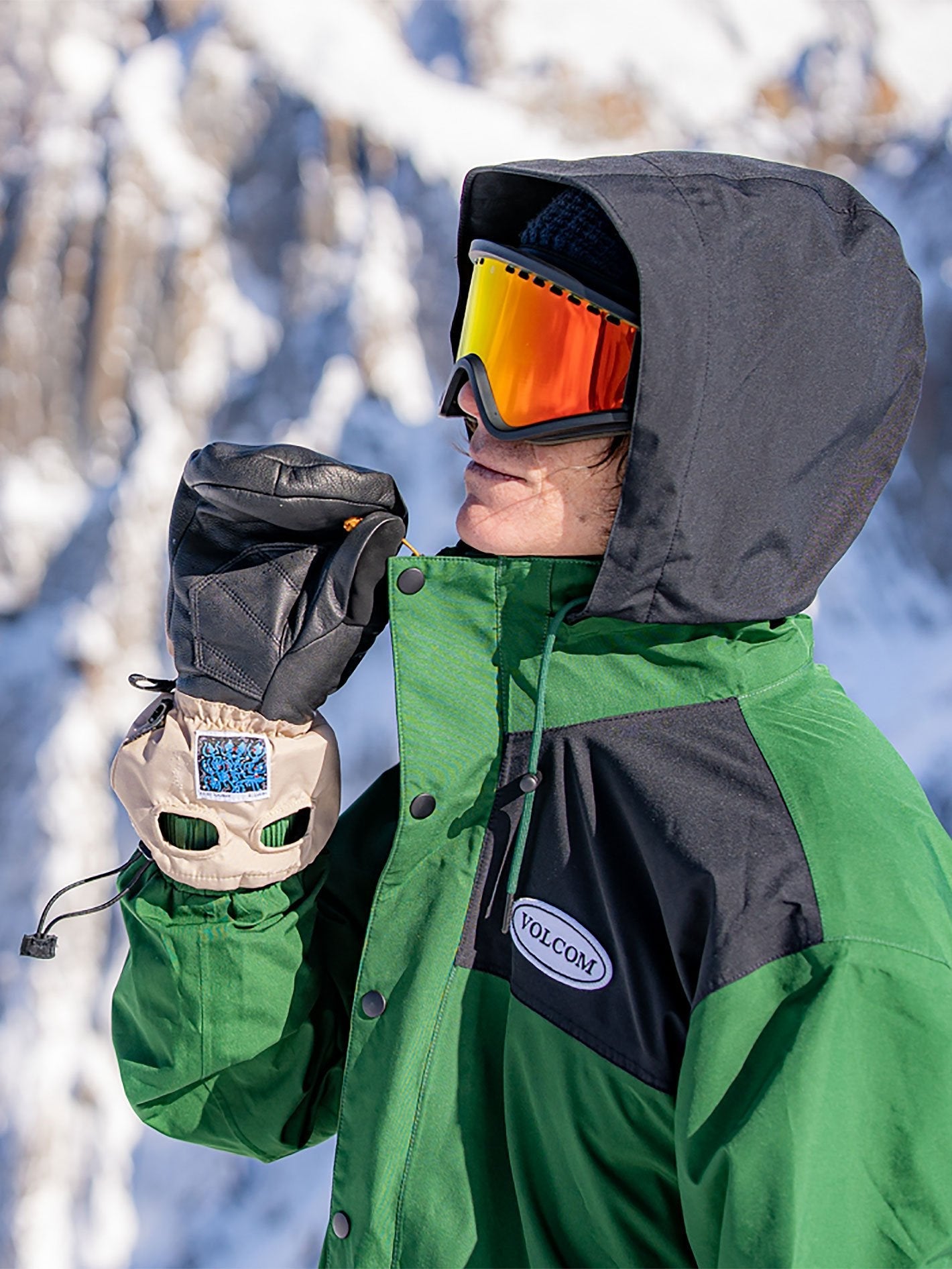 91 GORE-TEX Mitt Handschuhe - Khaki