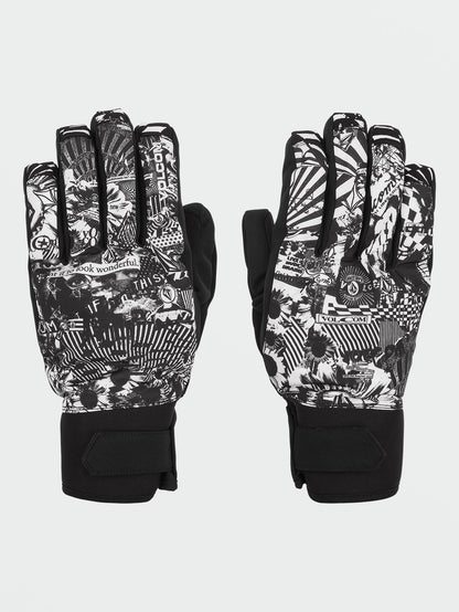 V.Co Nyle Handschuhe - Schwarz Weiß