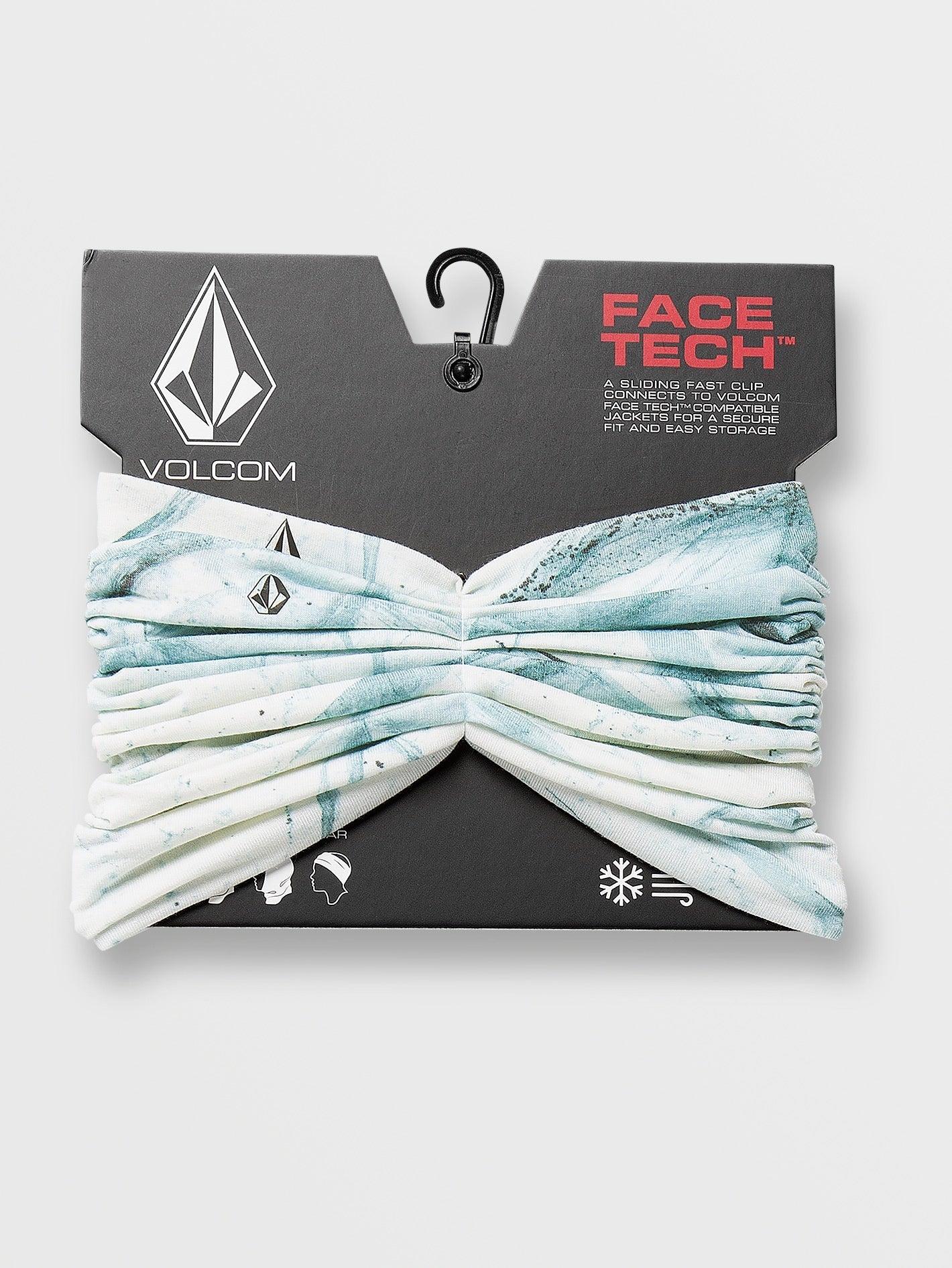 Face Tech Multi-Tube Neck Warmer - WHITE ICE