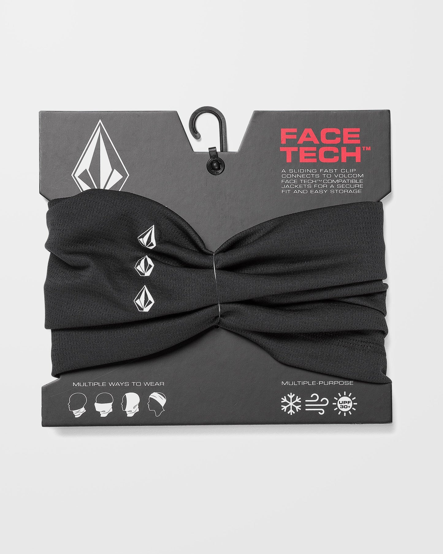 Face Tech Multi-Tube Neck Warmer - Black