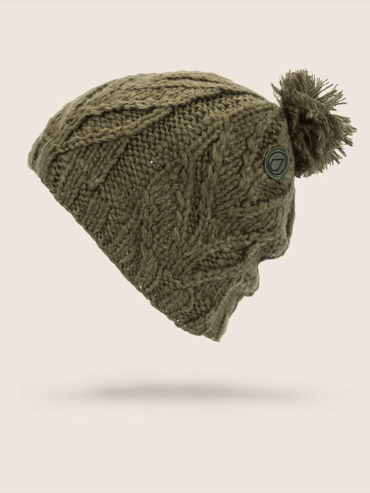 Leaf Beanie - Militär