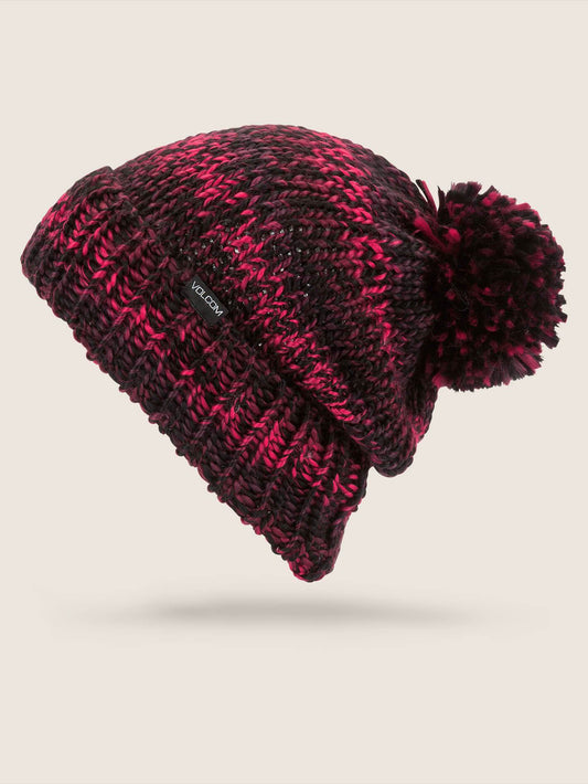 Chevron Beanie - Gebranntes Rot