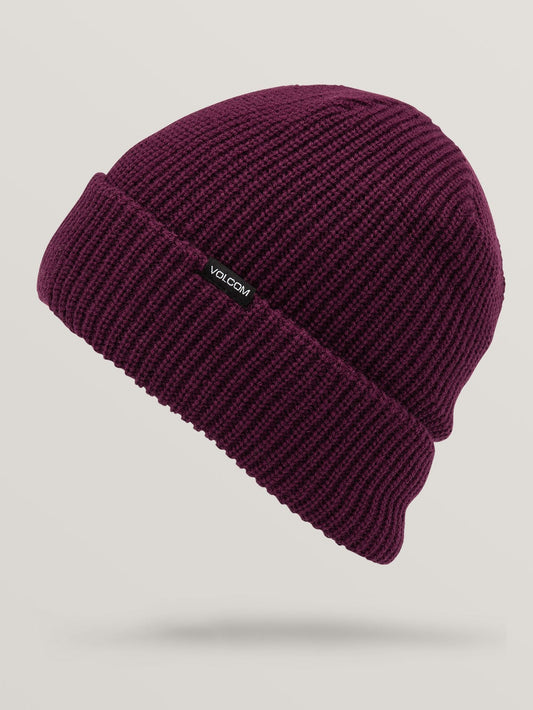Beanie mit Polarfleece-Futter - MERLOT