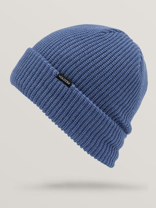 Mütze mit Polarfleece-Futter – GEWASCHENES BLAU