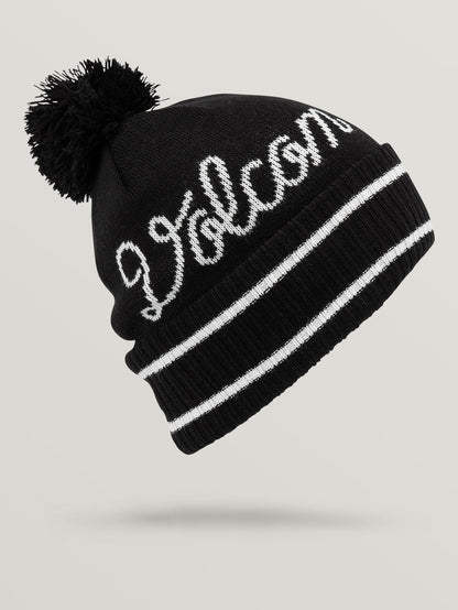 Script Beanie - BLACK