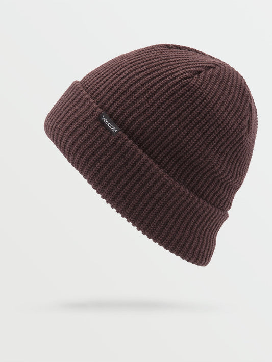 Polar Gefütterte Beanie - Schwarz Rot