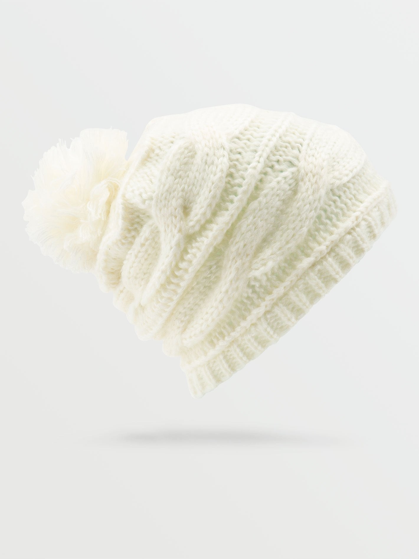 Leaf Beanie - Weiß
