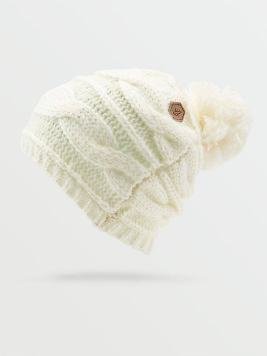 Leaf Beanie - Weiß