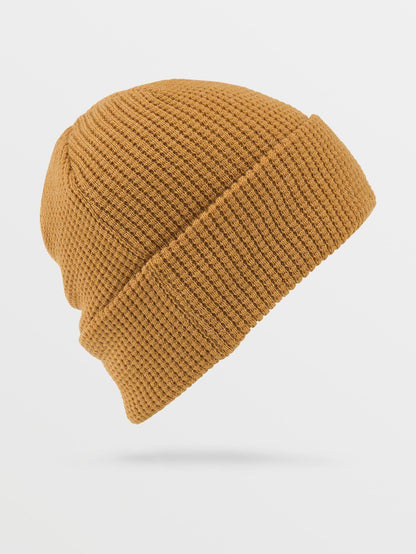 Beanie mit Waffel-Patch - RESIN GOLD