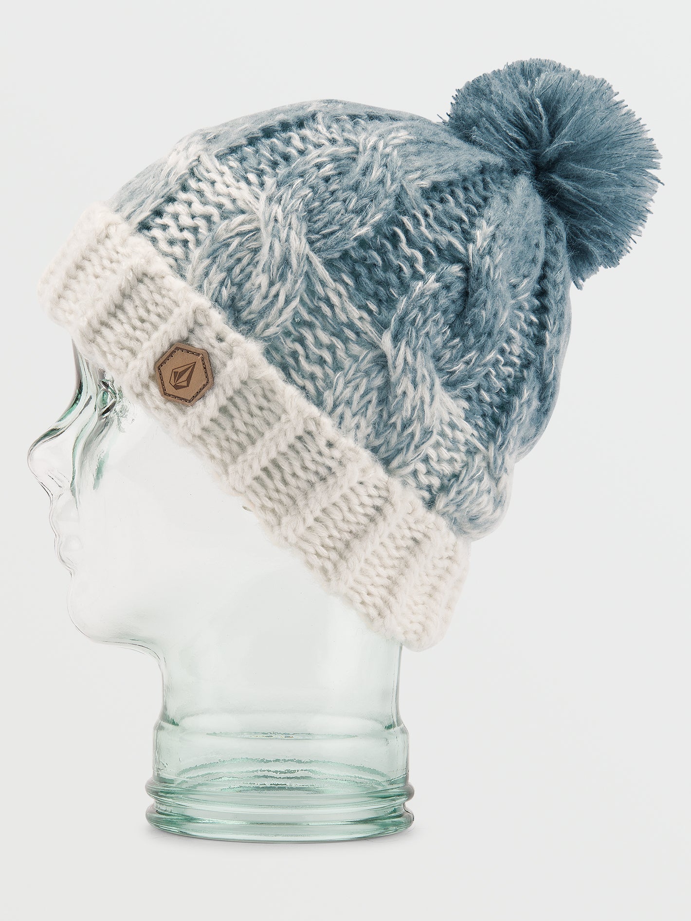 Bonnet Gradient Hand Knit - Ice Green
