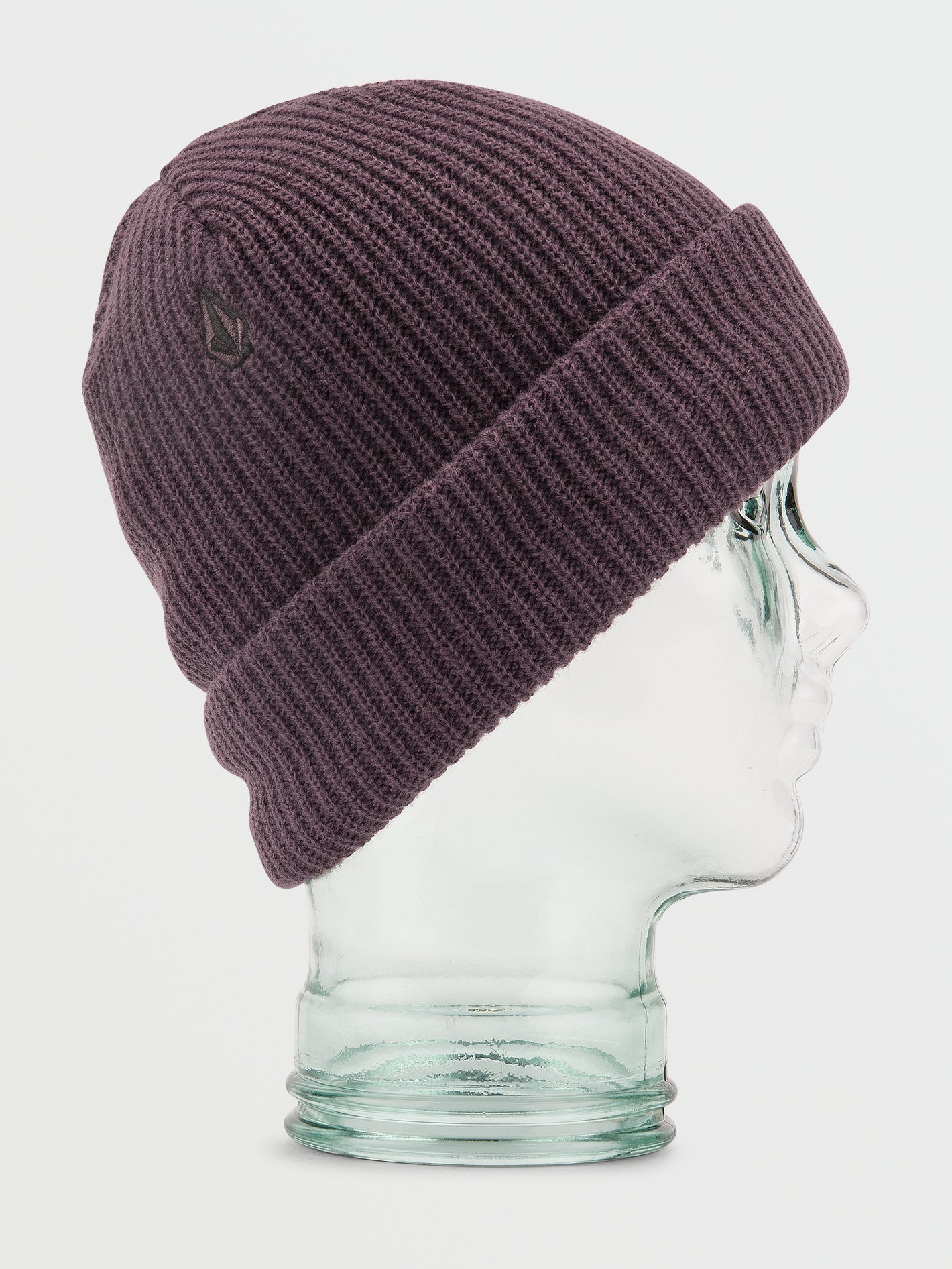 Polar Lined Beanie - Black Plum