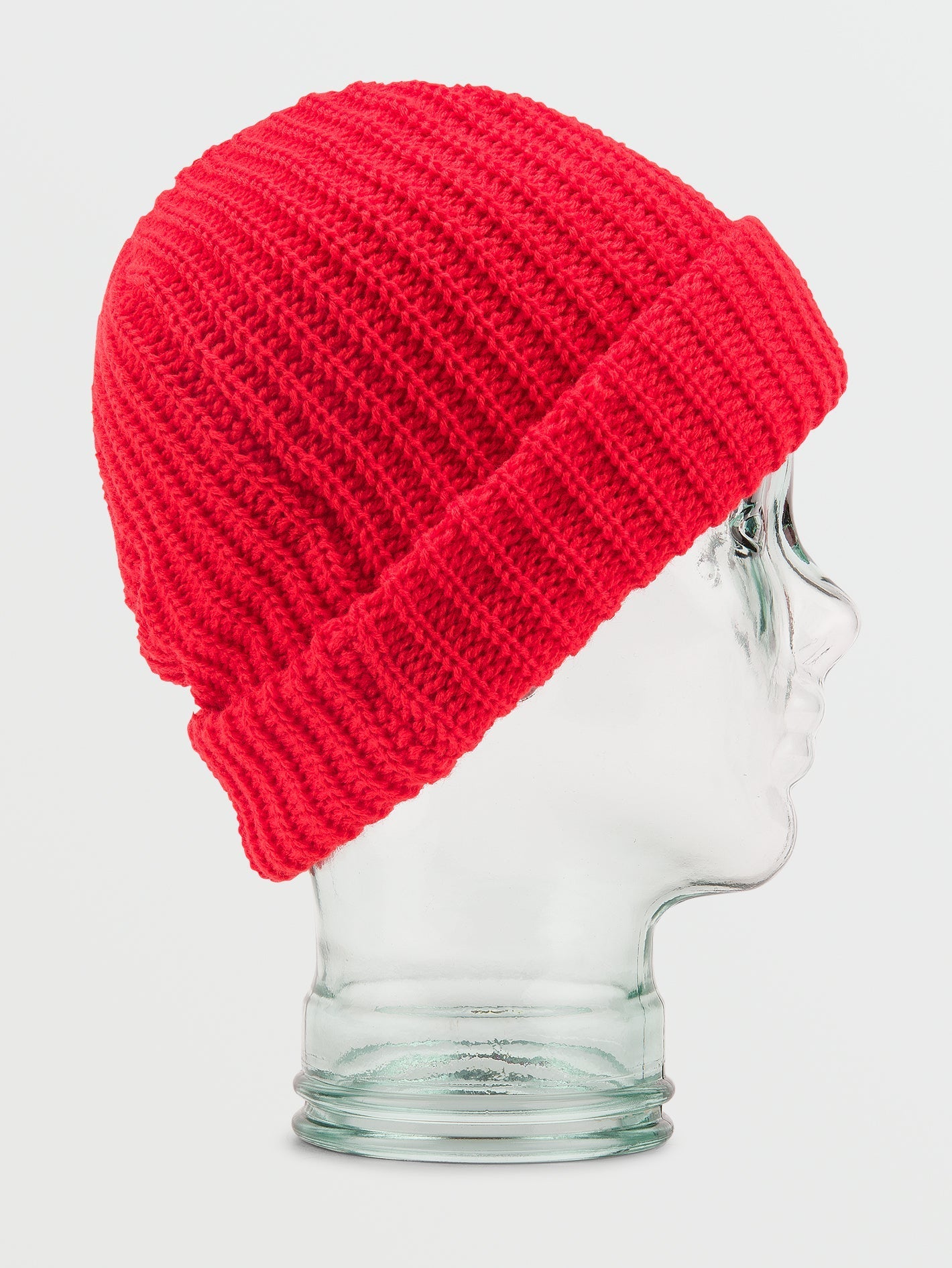 Dick gestrickte Beanie - Orange Shock