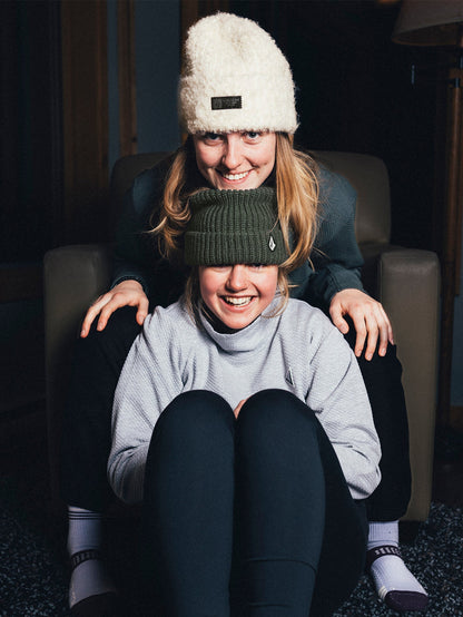 Stone Teddy Beanie - MOONBEAM