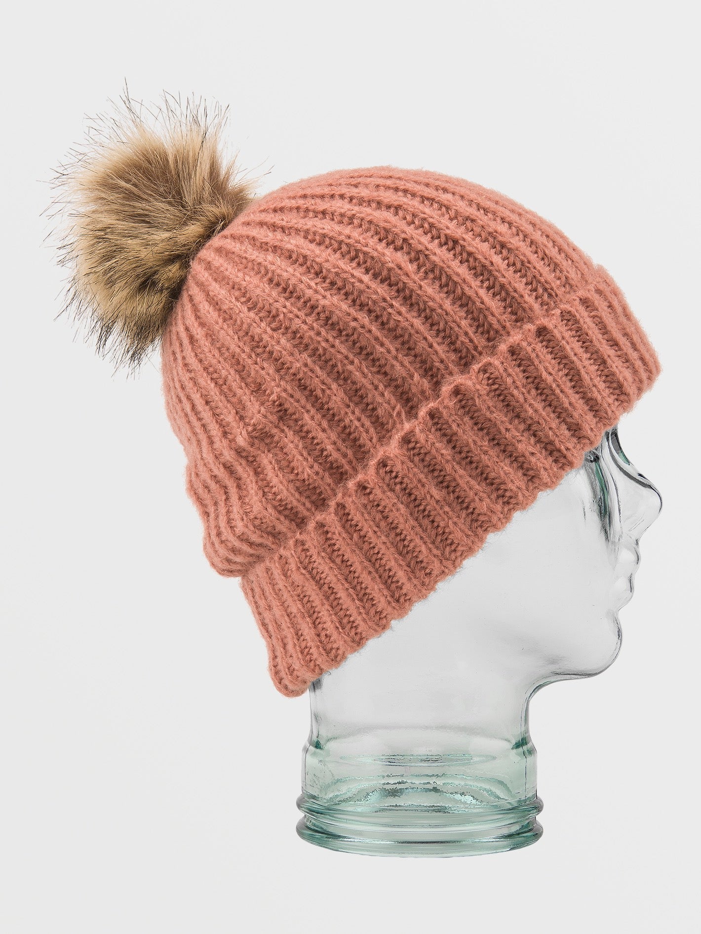 V.Co Lyra Bobble Hat - EARTH PINK