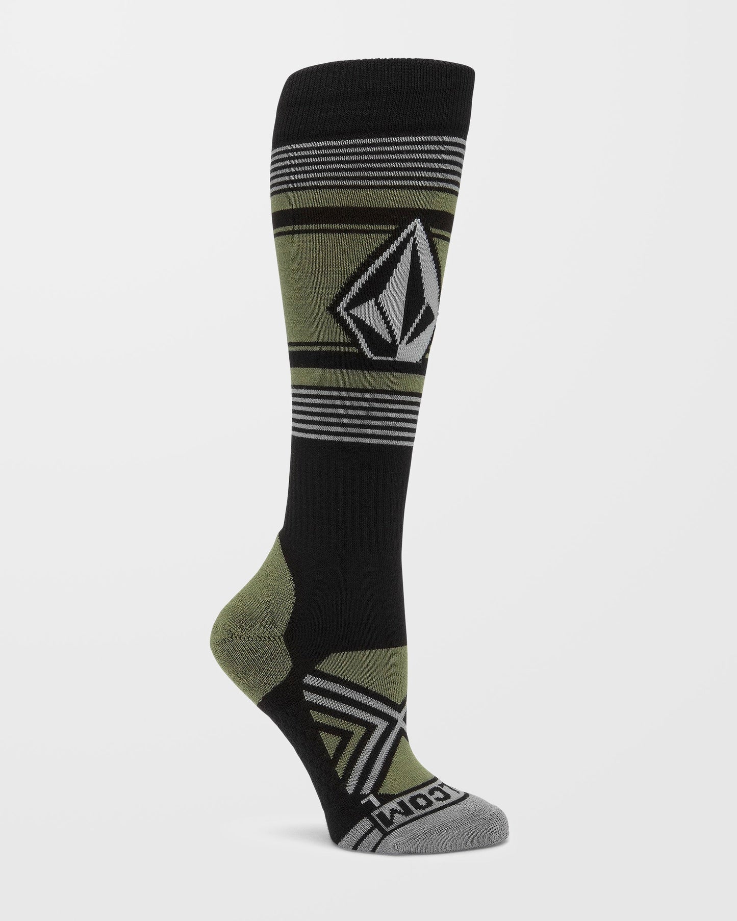 Chaussettes Stone Lines Otc - Lichen Green