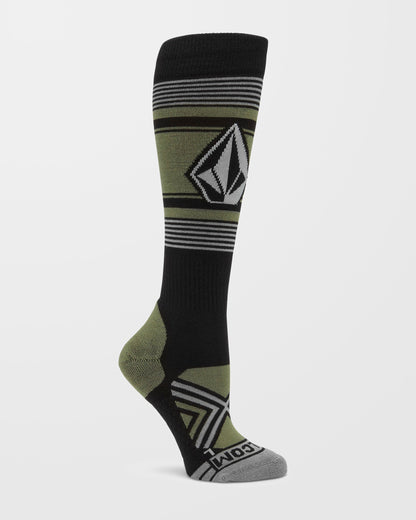 Chaussettes Stone Lines Otc - Lichen Green