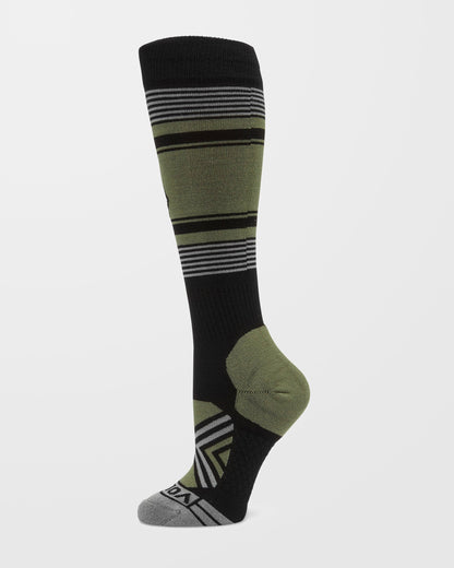 Chaussettes Stone Lines Otc - Lichen Green