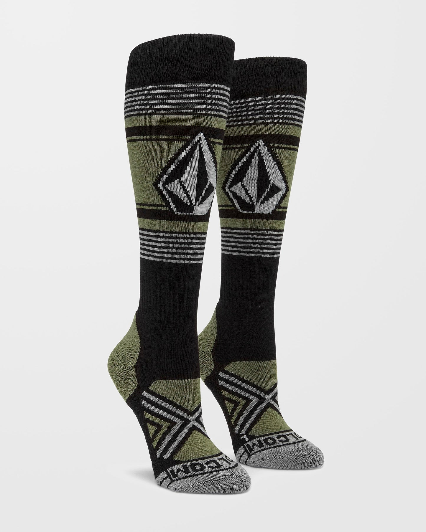 Chaussettes Stone Lines Otc - Lichen Green