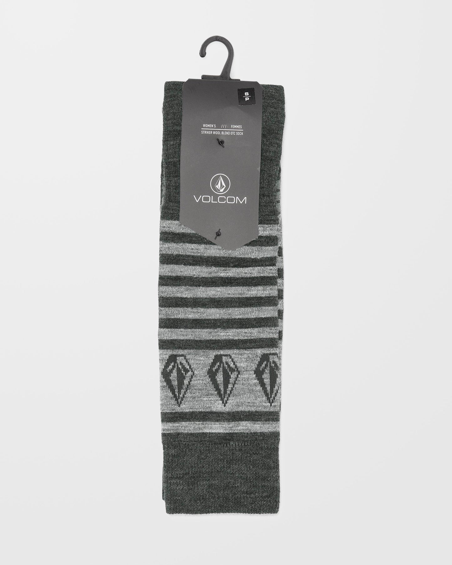 Striker – Überkreuzte Socken aus Wollmischung - Schwarz