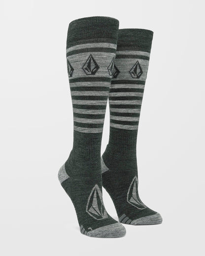 Striker – Überkreuzte Socken aus Wollmischung - Schwarz