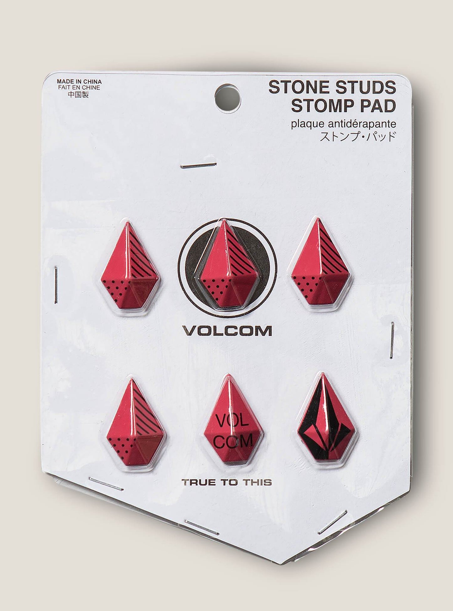 Stone Studs Stomp Pads - Helles Rosa