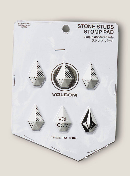 Stone Studs Stomp Pads - Weiß