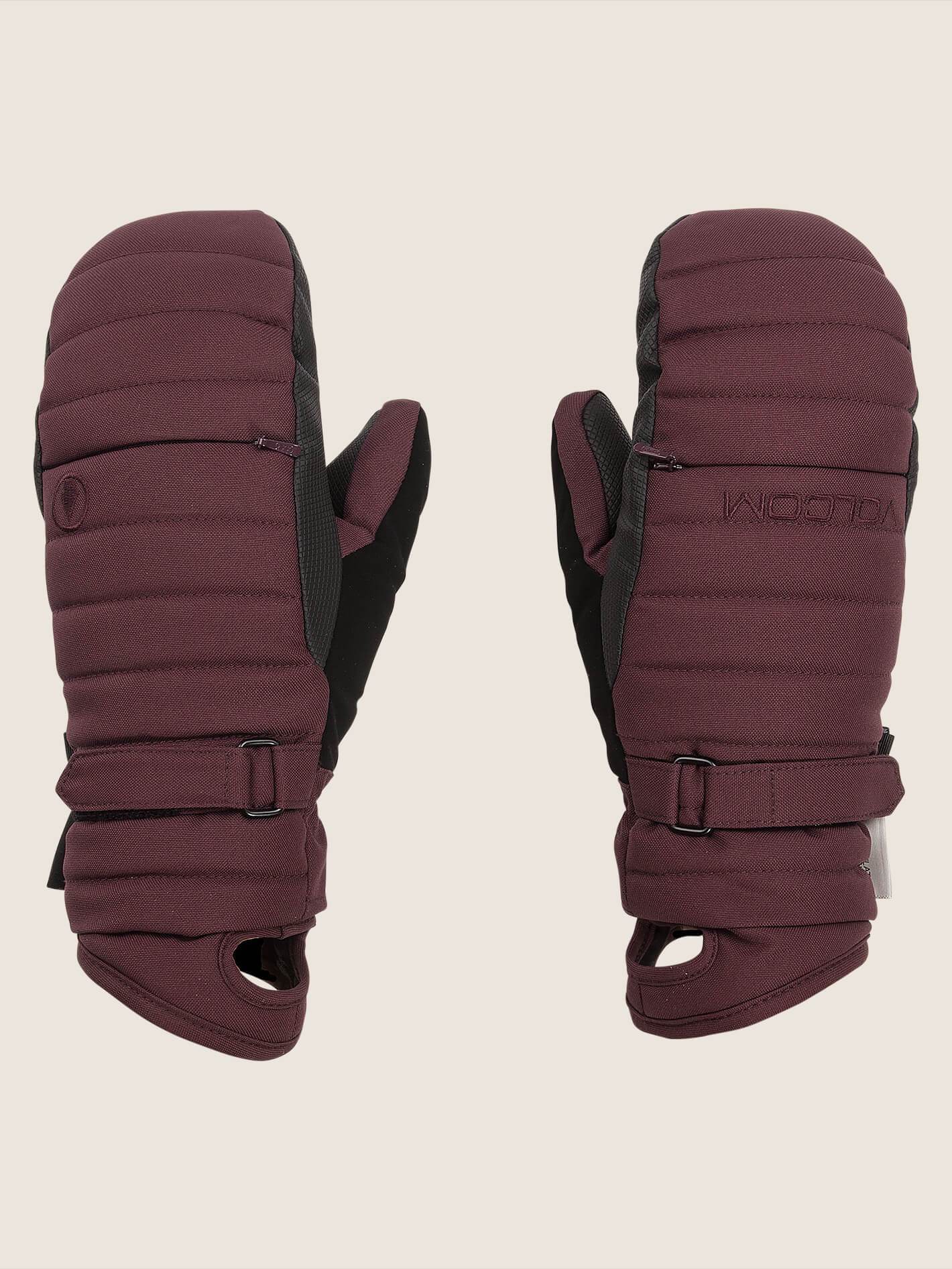 Peep Gore-Tex Mittens - Merlot
