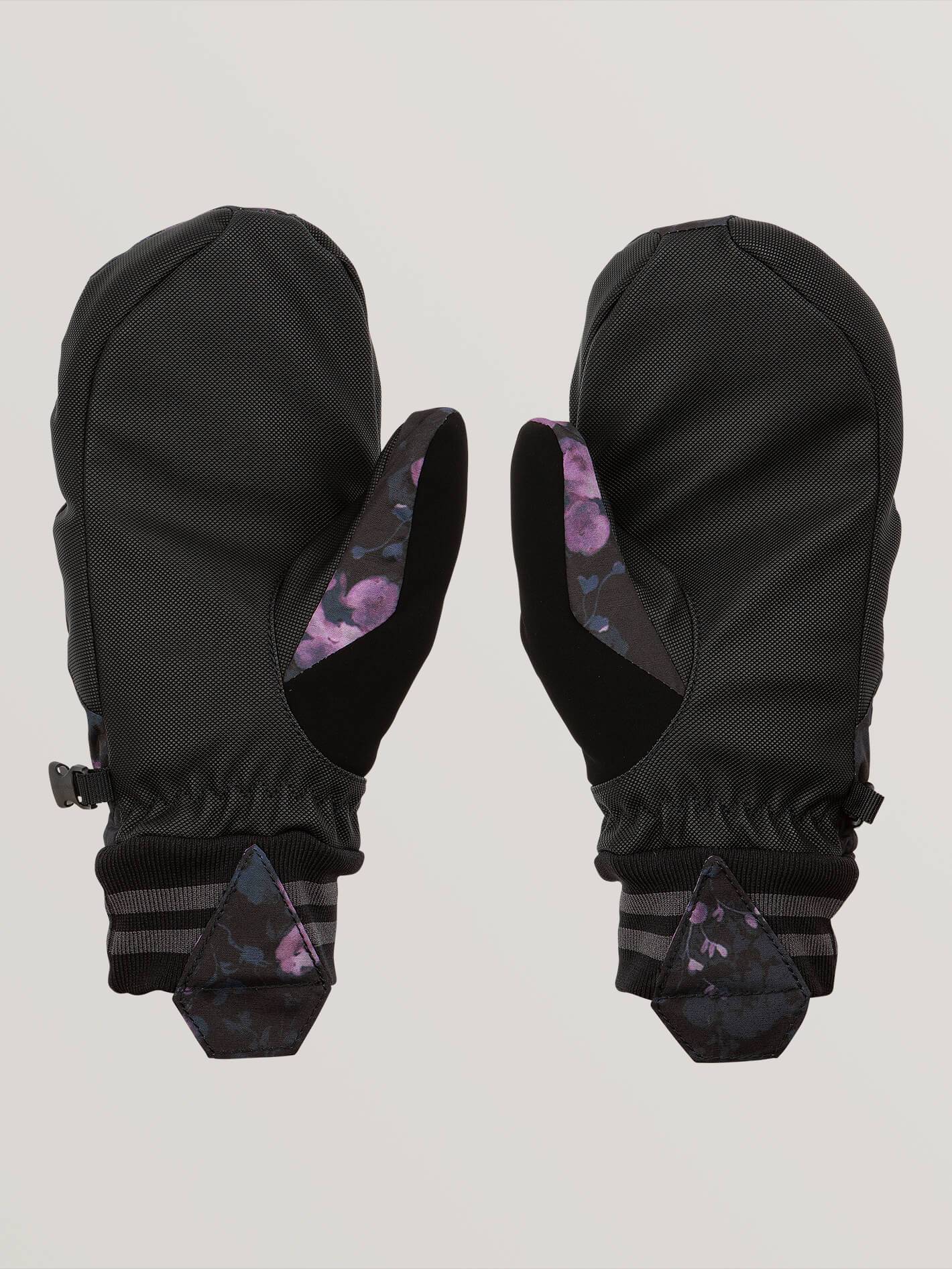 Moufle Bistro - BLACK FLORAL PRINT