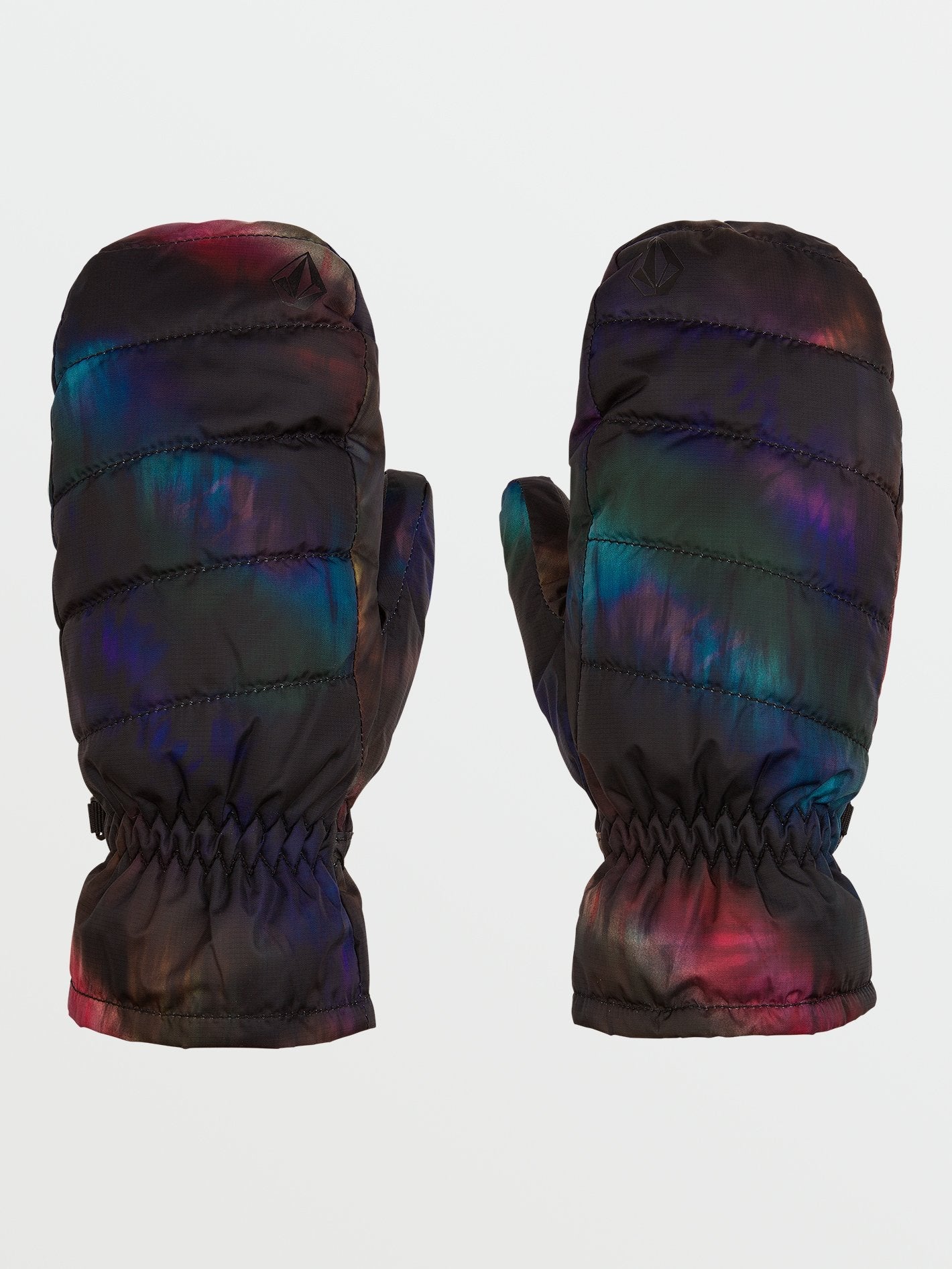Puff Puff Fäustlinge – BLAUES BATIKMUSTER