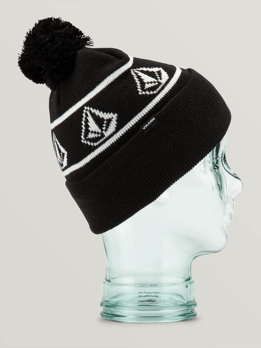 Powder Beanie - SCHWARZ (Kinder)