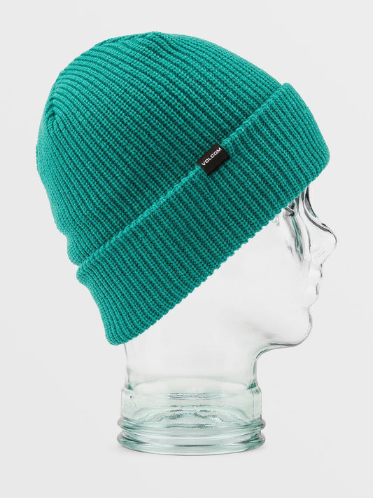Gefütterte Beanie für Jugendliche – LEUCHTENDES GRÜN – (Kinder)
