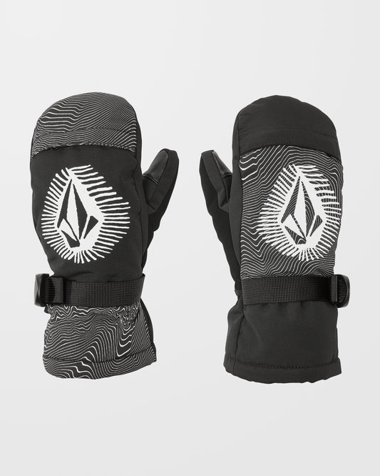 Day Saver Youth Mittens - Black Print - (CHILDREN)