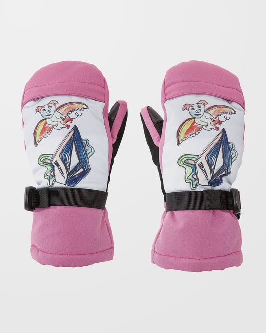 Day Saver Youth Mittens - Blurred Violet - (CHILDREN)