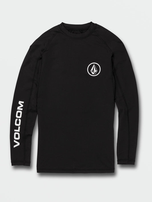 Lido Solid Rashguard - SCHWARZ