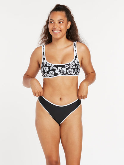 Haut de maillot Coco Scoop (Réversible) - BLACK COMBO