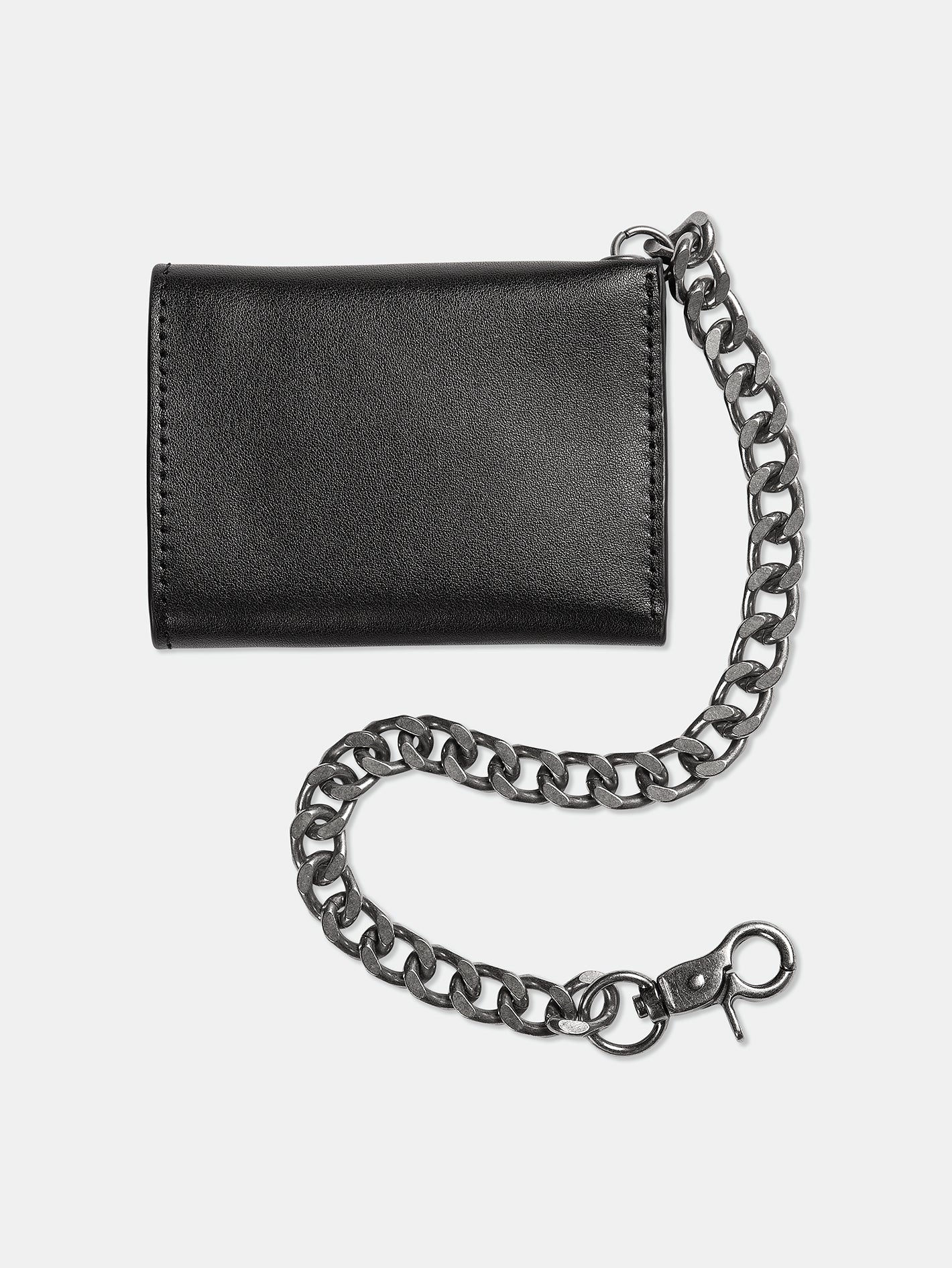 Portefeuille V Ent Leather - BLACK