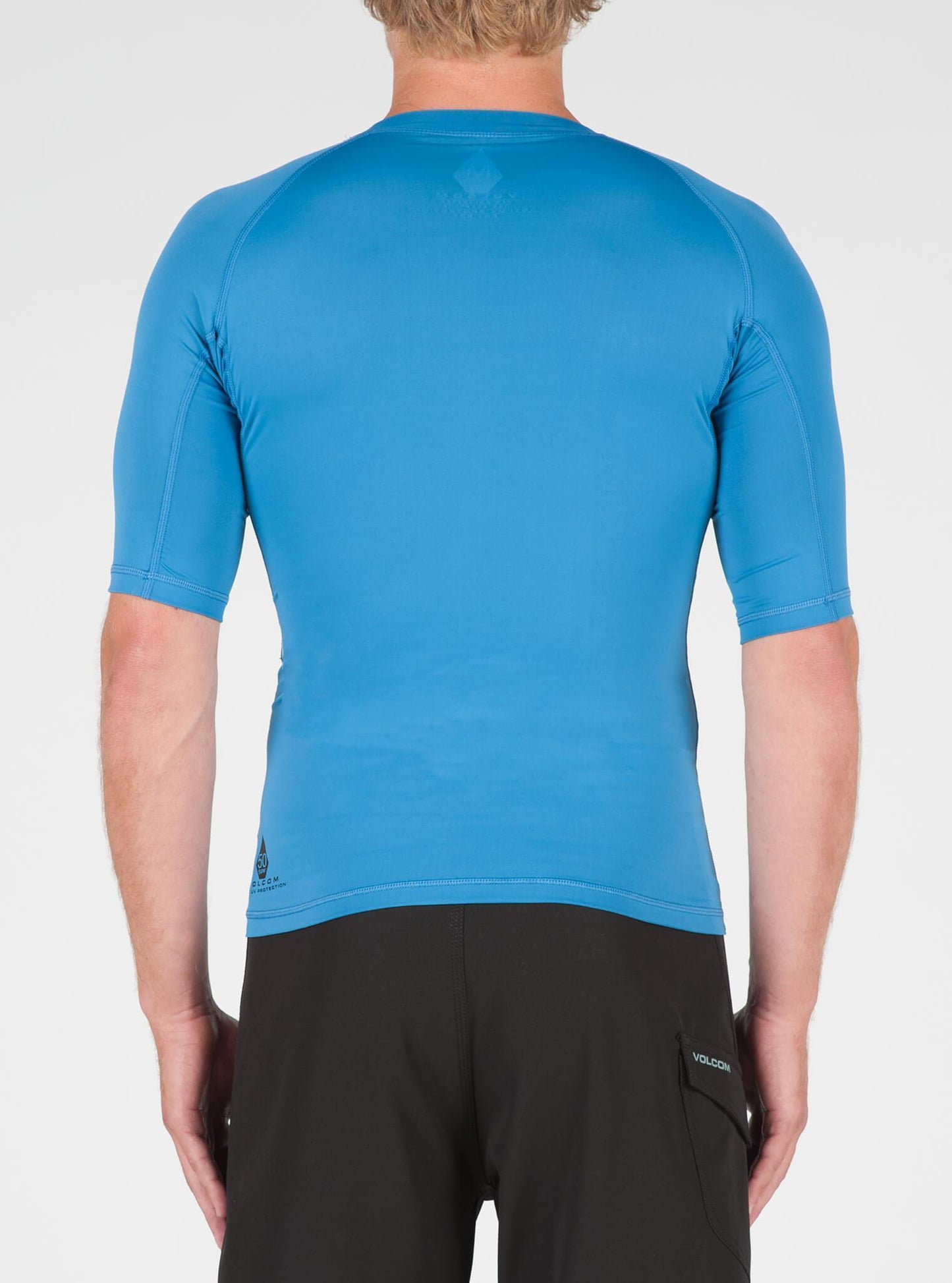 Lido Solid short sleeve lycra - Deep Water