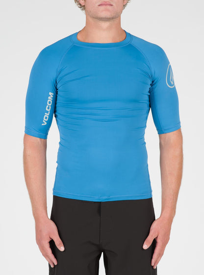 Lido Solid short sleeve lycra - Deep Water